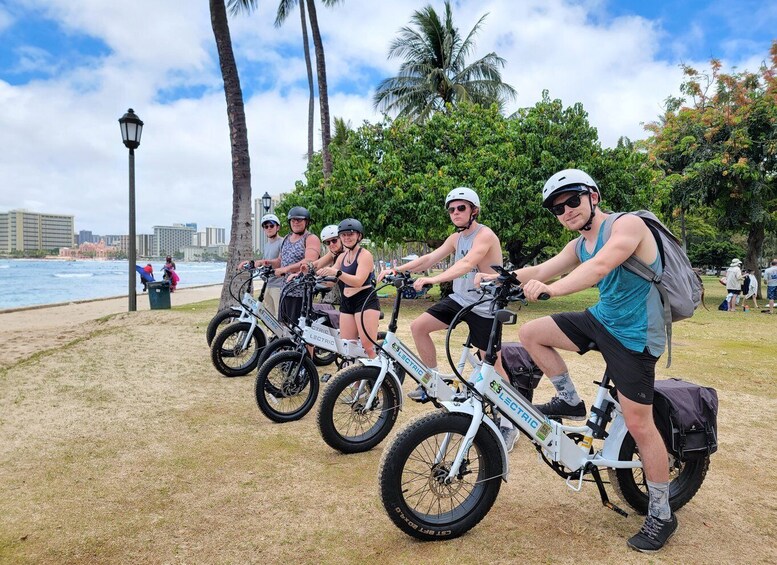 Picture 2 for Activity Oahu: Honolulu E-Bike Ride and Diamond Head Hike