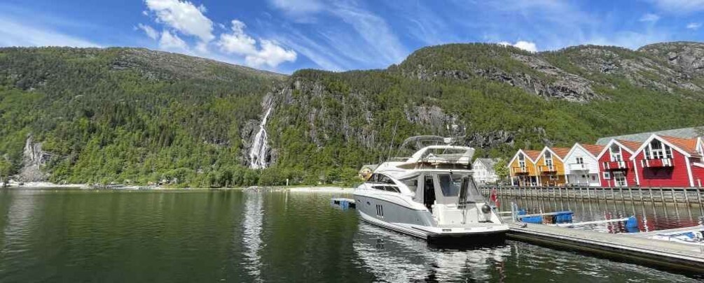 Picture 12 for Activity From Bergen: Modalen Private Fjord Cruise with Waterfalls