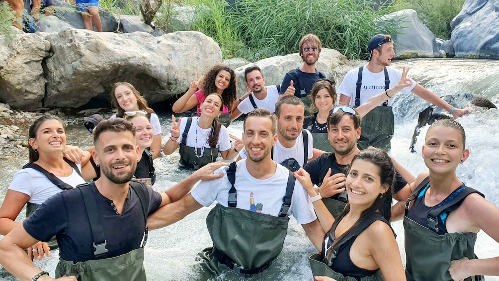 Alcantara Gorges: River Trekking & sicilian food experience