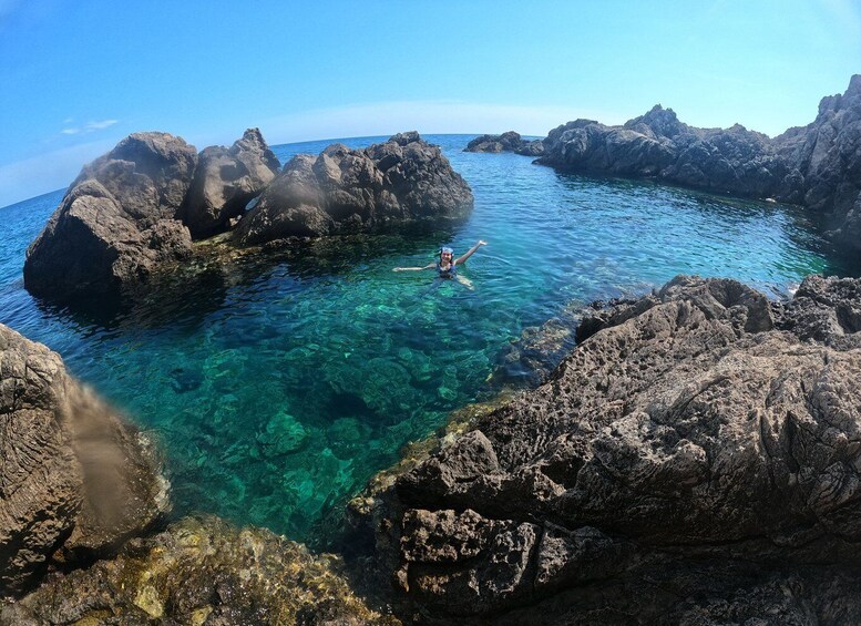 Picture 7 for Activity Dubrovnik: Blue & Green Caves Private Boat Tour with Drinks