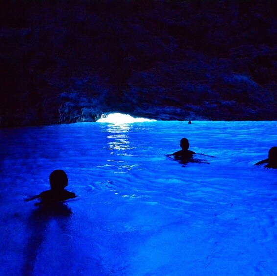 Picture 1 for Activity Dubrovnik: Blue & Green Caves Private Boat Tour with Drinks