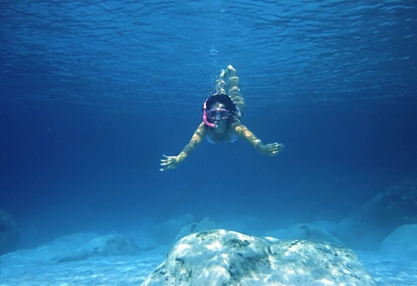 Picture 4 for Activity Dubrovnik: Blue & Green Caves Private Boat Tour with Drinks