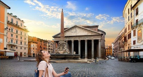 Rom: Audio Guide Monuments Audio Guide med Pantheon, utan inträdesbiljett