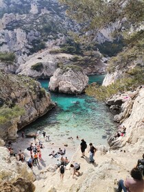 Marseille: Nationaal Park Calanques Wandeling met gids en picknick