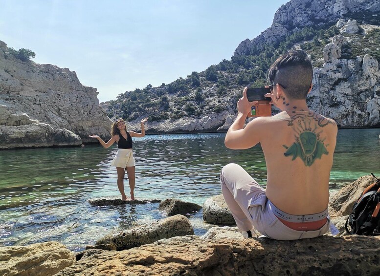 Picture 28 for Activity Marseille: Calanques National Park Guided Hike with Picnic