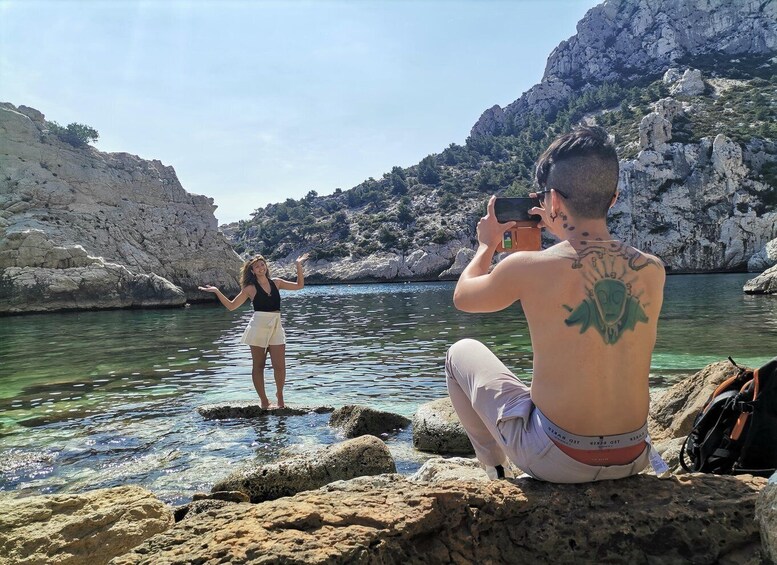 Picture 28 for Activity Marseille: Calanques National Park Guided Hike with Picnic