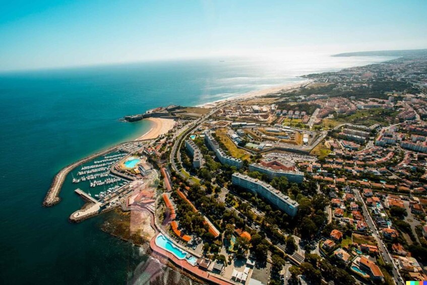 Picture 2 for Activity Lisbon: Helicopter Tour over Estoril & Cascais