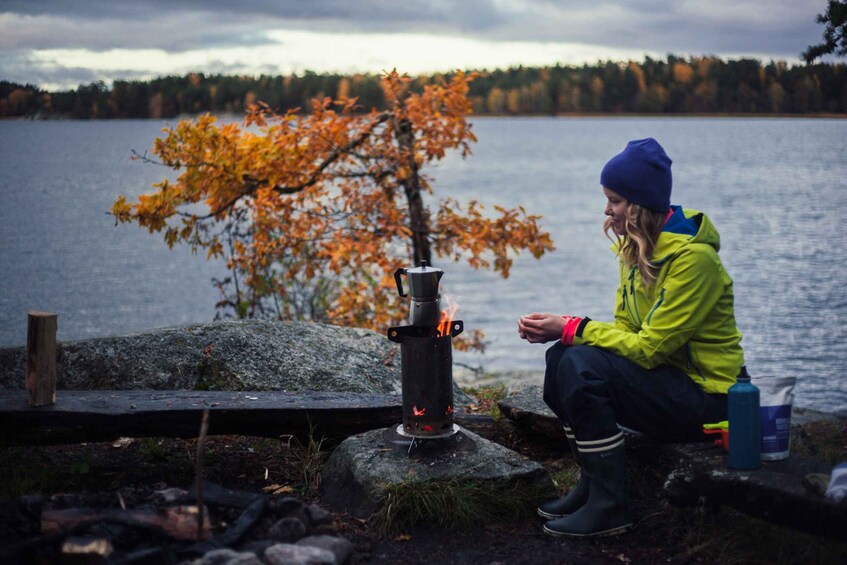 Picture 11 for Activity From Vaxholm: Stockholm Archipelago Big Canoe Adventure