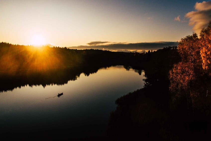 Picture 2 for Activity From Vaxholm: Stockholm Archipelago Big Canoe Adventure