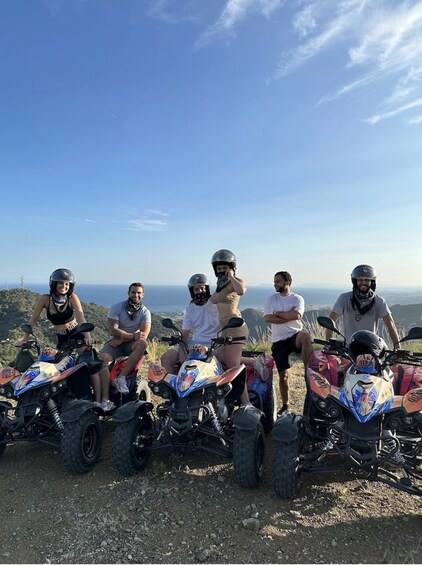 Marbella: Guided Quad Biking Tour with Sea Views