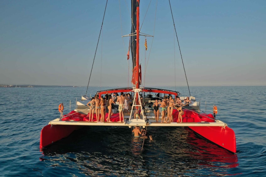 Cambrils: Catamaran Day Cruise with BBQ and Drinks