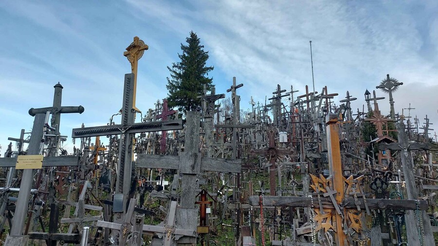 Hill of crosses from Siaulia
