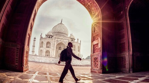 Taj Mahal Sonnenaufgang mit Agra Fort per Tuk-Tuk