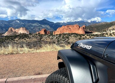 Colorado Springs: Garden of the Gods begeleide jeeptocht