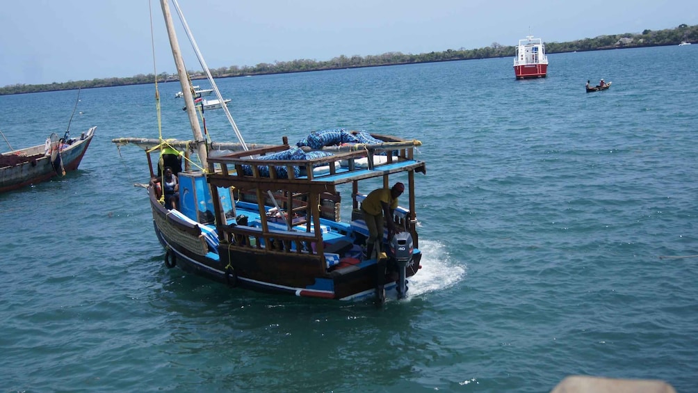 From Mombasa: Kisite Mpunguti Marine Park and Wasini Island