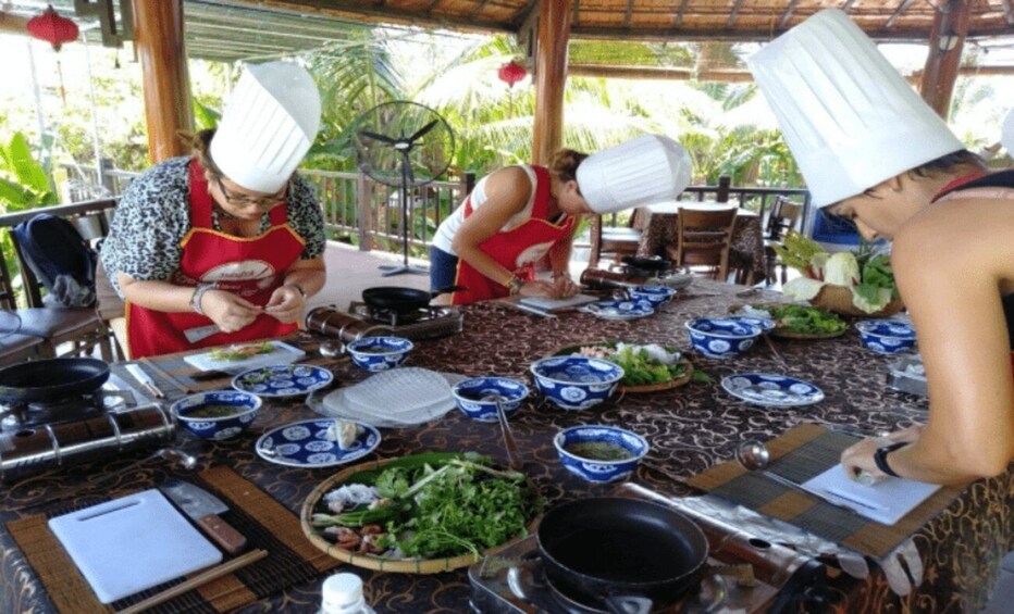 Picture 9 for Activity Evening Tra Que Cooking Class with Locals in Herb Village