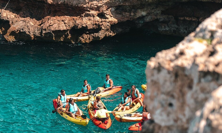 Picture 3 for Activity Formentera: Kayak Adventure Tour with Snorkeling