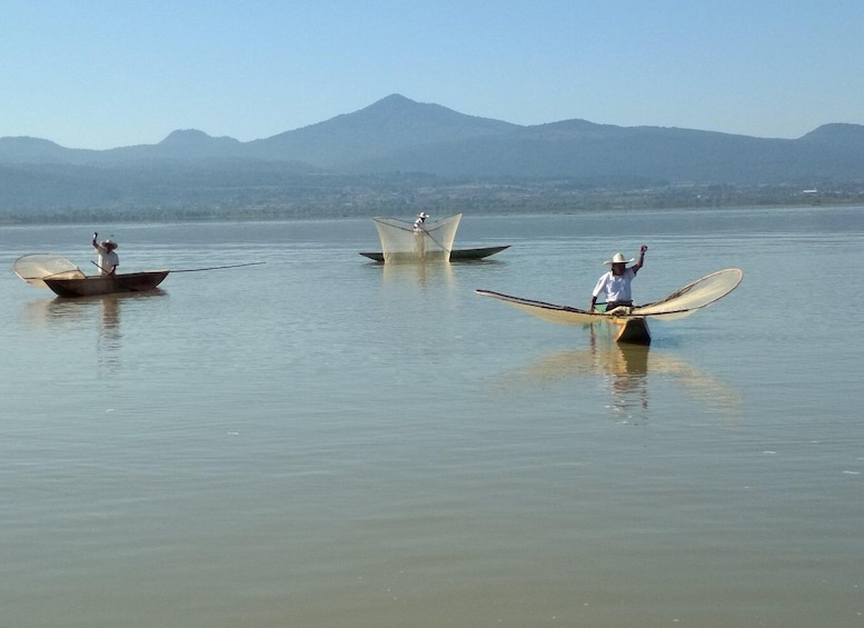 Picture 8 for Activity Patzcuaro - Janitzio Tour to watch the "butterfly nets"