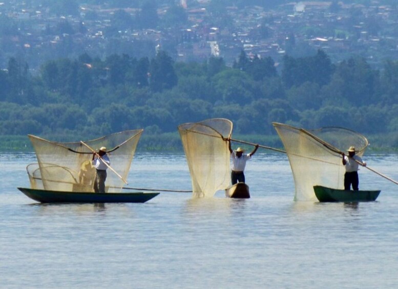 Picture 1 for Activity Patzcuaro - Janitzio Tour to watch the "butterfly nets"