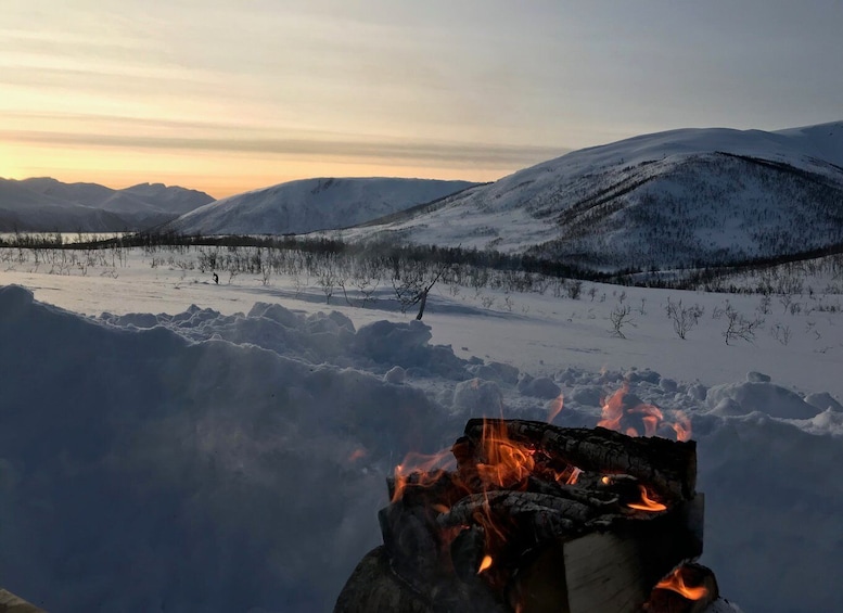 Picture 3 for Activity Tromsø: Beginner-Friendly Nordic Wilderness Skiing Tour