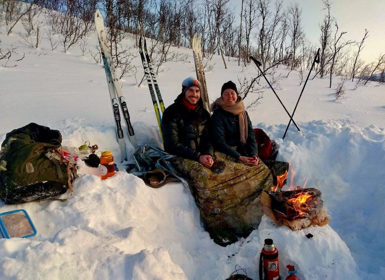 Picture 2 for Activity Tromsø: Beginner-Friendly Nordic Wilderness Skiing Tour