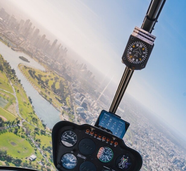 Picture 2 for Activity Melbourne: Private City Skyline and Bay Helicopter Ride