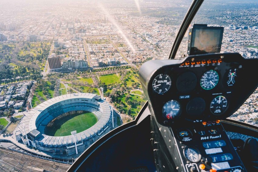 Picture 1 for Activity Melbourne: Private City Skyline and Bay Helicopter Ride