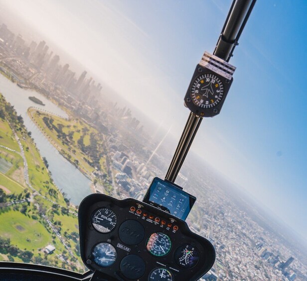 Picture 2 for Activity Melbourne: Private City Skyline and Bay Helicopter Ride