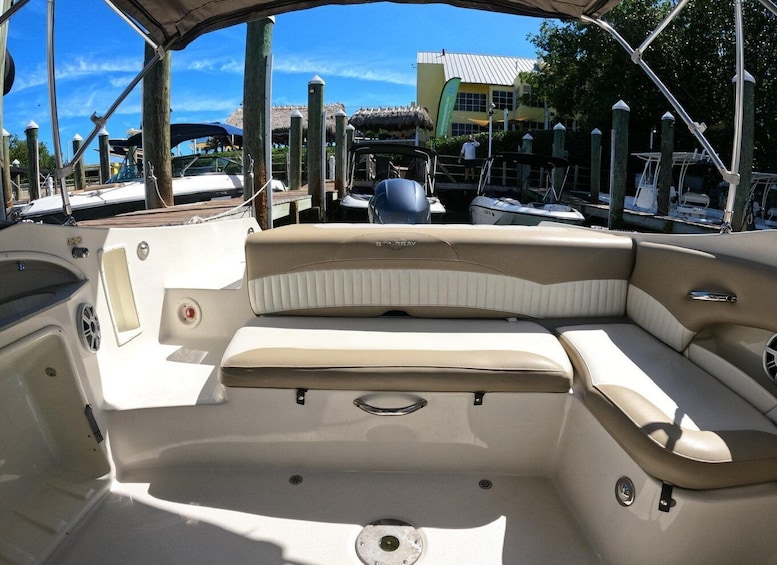 Picture 3 for Activity Miami: 24-Foot Private Boat for up to 8 People