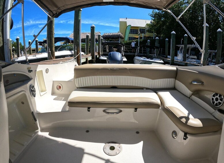 Picture 3 for Activity Miami: 24-Foot Private Boat for up to 8 People