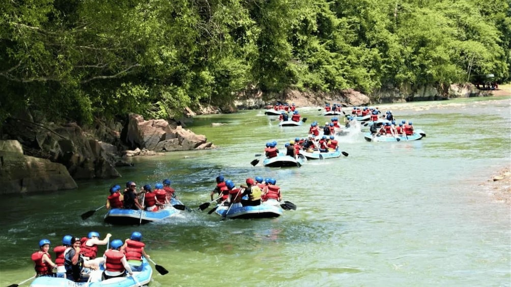 Picture 1 for Activity Kota Kinabalu White Water Rafting Grade 1-2 at Kiulu River