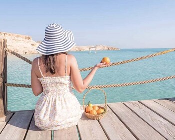 Rotes Meer: Orangenbucht und Schnorchelkreuzfahrt Tour mit Mittagessen