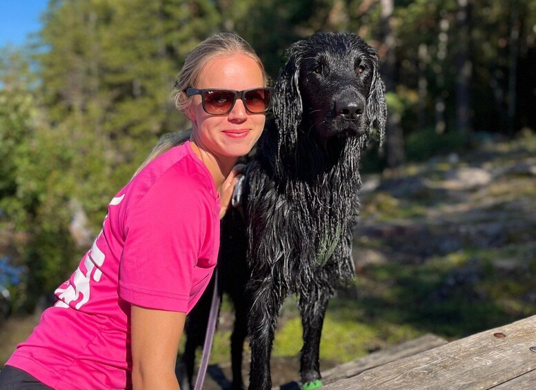 Picture 27 for Activity Oslo: Scenic Hike & Norwegian Waffles with Local Guide & Dog