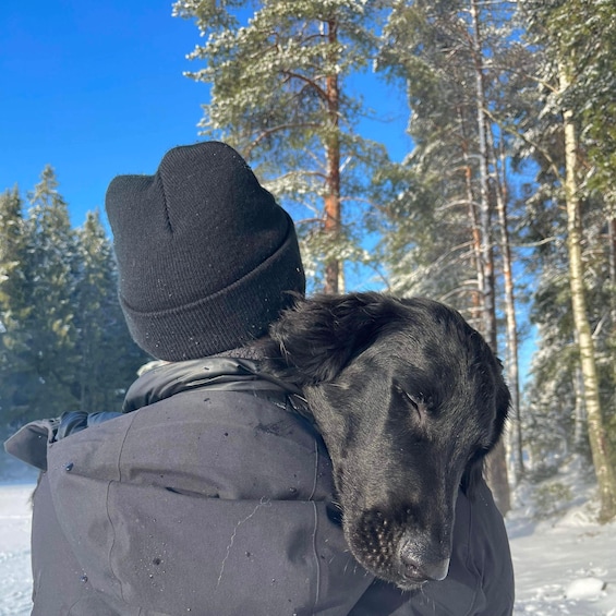 Picture 19 for Activity Oslo: Winter Hike & Norwegian Waffles with Local & Dog