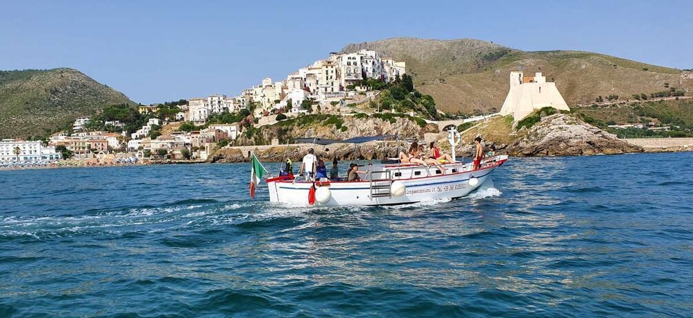Private VIP day boat cruise to Gaeta and Sperlonga