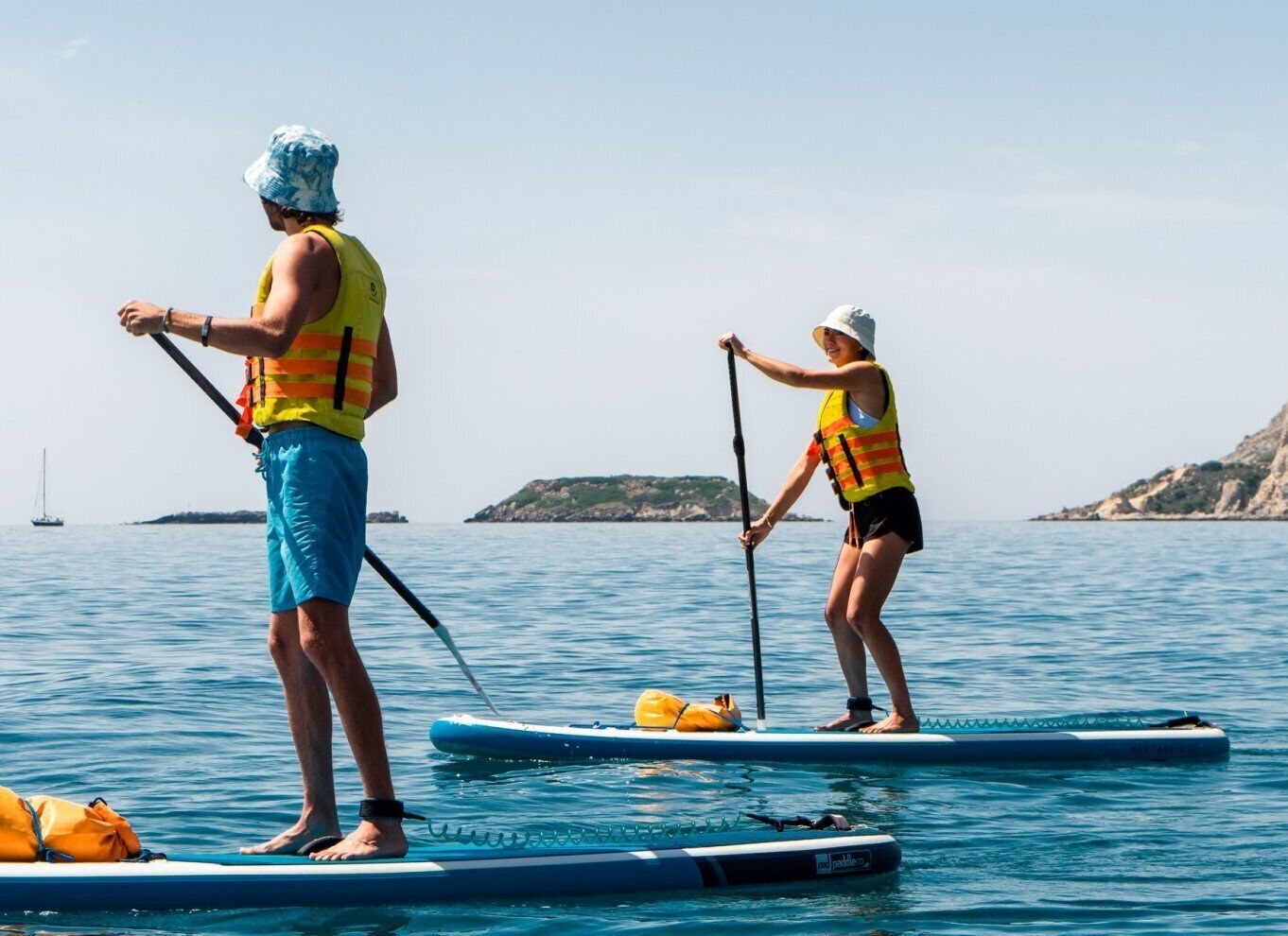 Stegna Beach Stand Up Paddle Boarding for Beginners