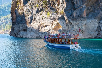 Vanuit Belek: Green Canyon boottocht met lunch en drankjes