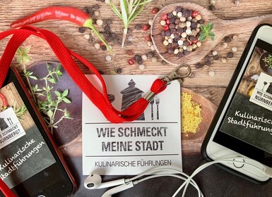 Nürnberg: Interaktiver mobiler Audioguide mit 2 Food Stops