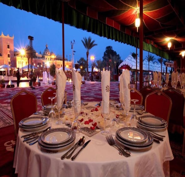 Picture 1 for Activity Marrakech: Moroccan Dinner and Fantasia Show at Chez Ali