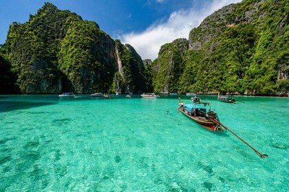 Aonang:Phi Phi Islands +Sunset 4 Islands Group by Speed boat