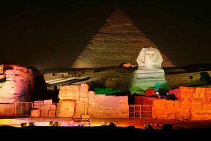 Sound And Light Show At Giza Pyramids