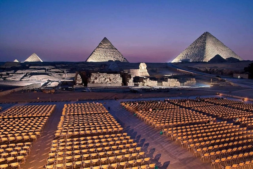 Picture 1 for Activity Entry Ticket To Sound And Light Show At Giza Pyramids