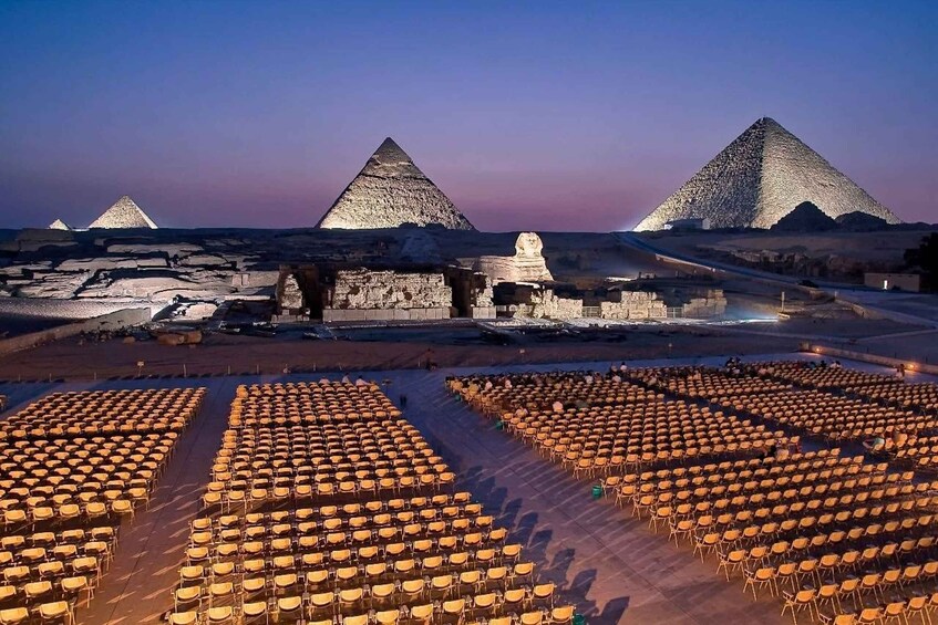 Picture 1 for Activity Entry Ticket To Sound And Light Show At Giza Pyramids