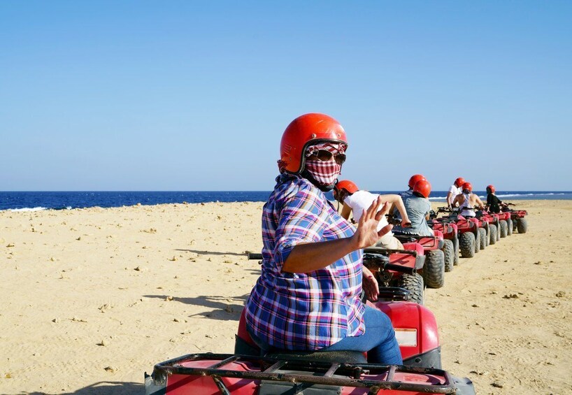 Picture 4 for Activity Hurghada: Stargazing by ATV, Camel, Horse, Dinner & Show