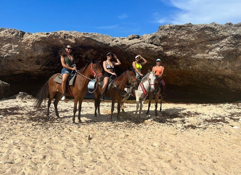 Aruba: Horseback Ride Tour to Wariruri Beach