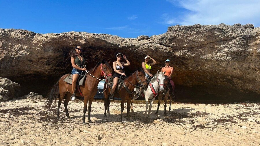 Aruba: Horseback Ride Tour to Wariruri Beach