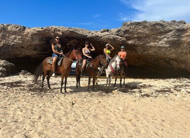 Aruba: Horseback Ride Tour to Wariruri Beach