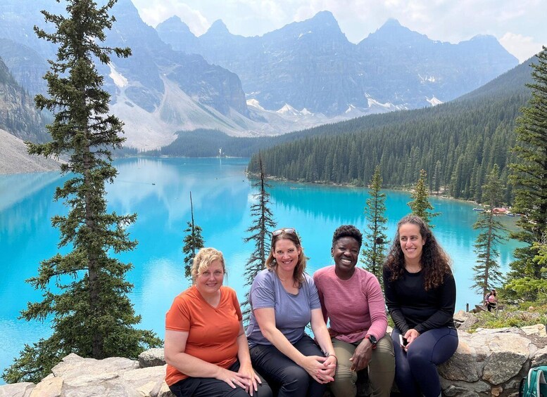 Picture 4 for Activity Lake Louise: Moraine & Louise Lake Half-Day Highlights Tour