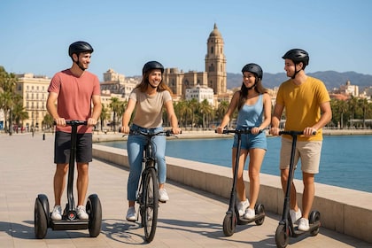 Màlaga: Segway Tour Castell de Gibralfaro, Plaça de Bous i Port