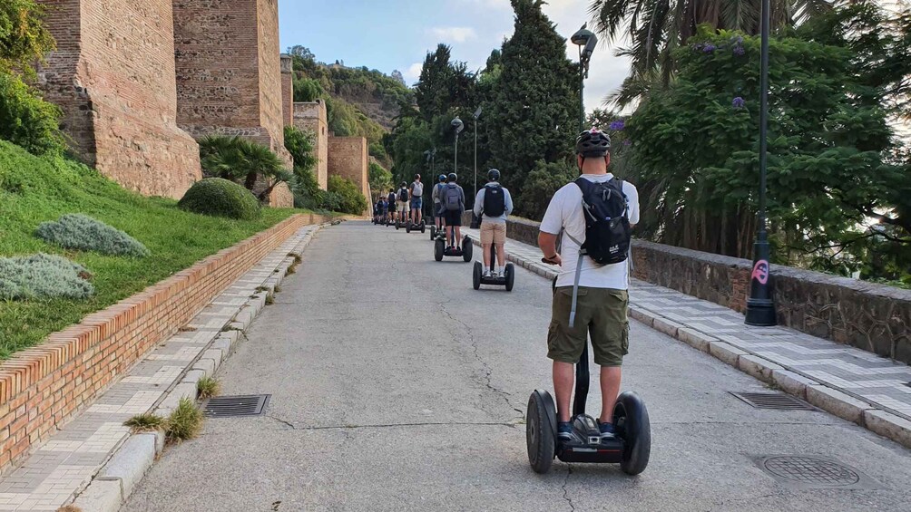 Picture 2 for Activity Malaga: Park, Port and Castle Gibralfaro Segway/Scooter Tour